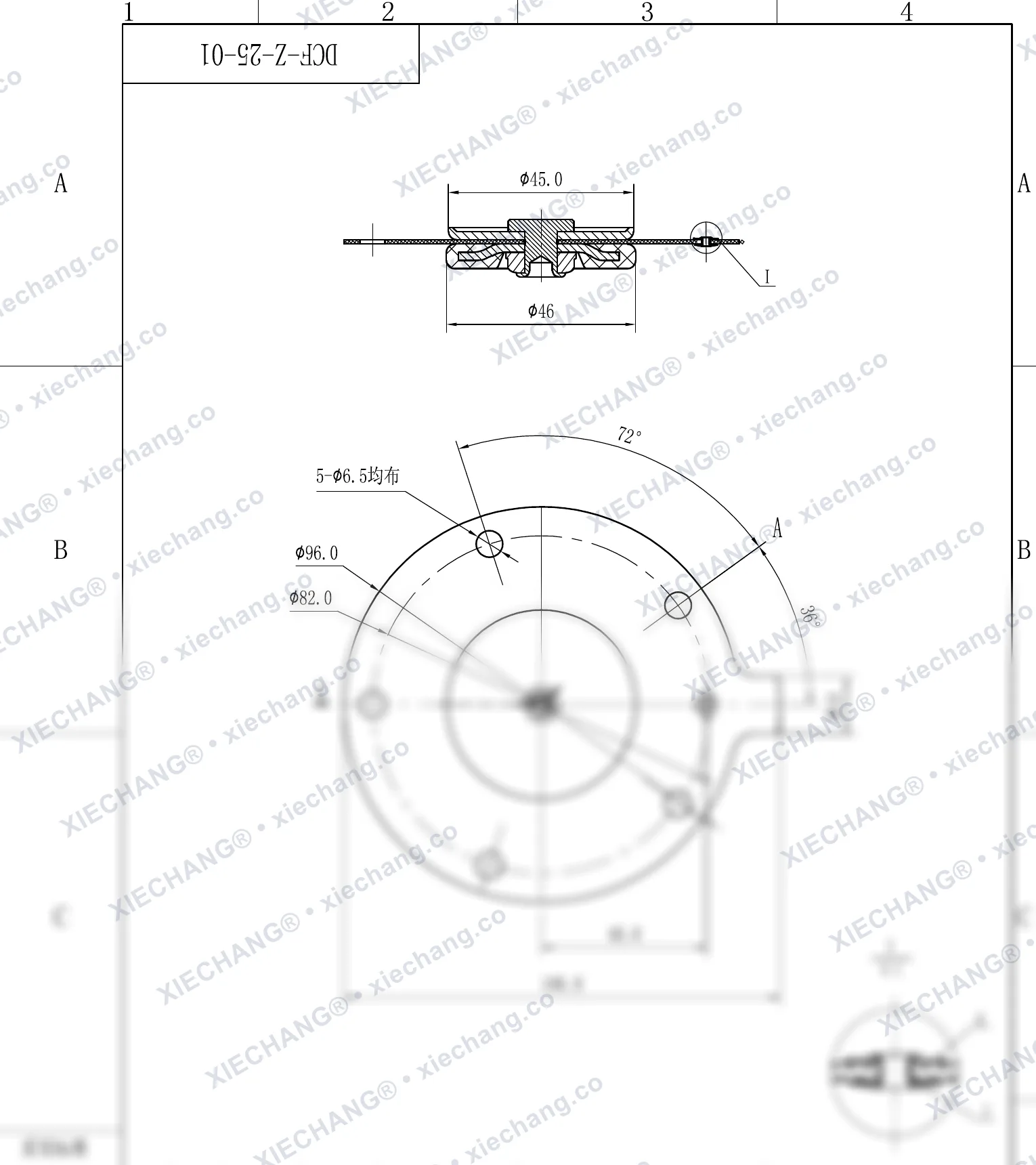 DCF-Z-25-01 · DN25 — Plano de conjunto