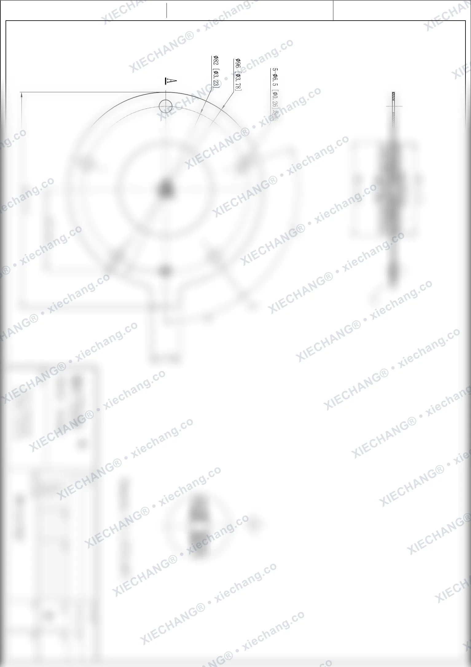 WPS-CA/TG25 — Plano de conjunto